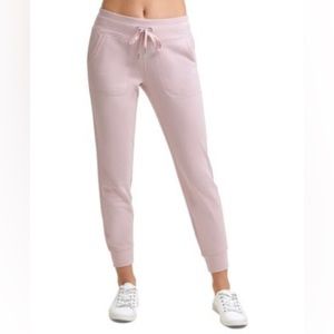Calvin Klein Performance Fleece-Lined Sweatpants Jogger - M, Secret (Light Pink)